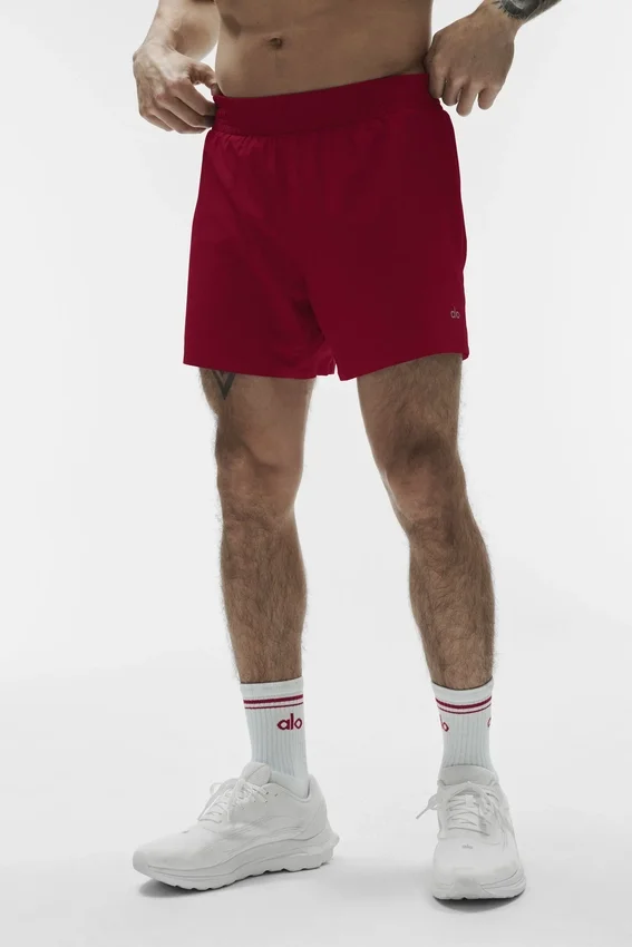 5" Adapt Running Short - Garnet