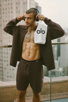 5" Shift Knit Short - Espresso