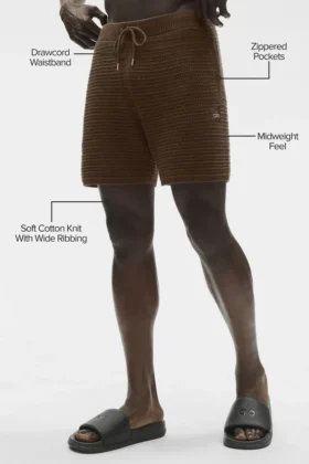 5″ Shift Knit Short – Espresso