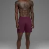7" Conquer React Performance Short - Burgundy