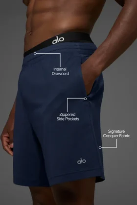7″ Conquer React Performance Short – Navy