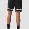 7" Key Mesh Basketball Short - Black