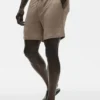 7" Linen Jersey Coastal Short - Gravel
