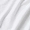 Linen Jersey Coastal Short Sleeve Polo - White
