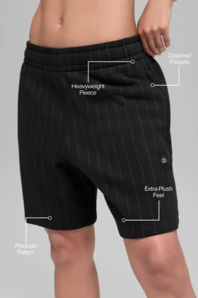 7″ Pinstripe Short – Black Pinstripe
