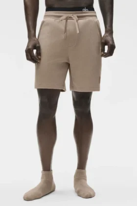 7" Waffle Lounge Short - Gravel