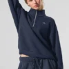 Accolade 1/4 Zip Pullover - Navy