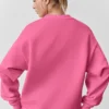 Accolade Crew Neck Pullover - Paradise Pink