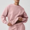 Accolade Crew Neck Pullover - Vintage Pink