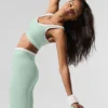 Airbrush High-Waist 7/8 Better Together Legging - Spearmint/White
