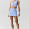 Airbrush High-Waist Good Form Tennis Skirt - Light Provence Blue