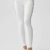 Airbrush High-Waist Heart Throb Legging - White/Black