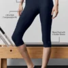 Airlift High-Waist Sleek Capri - Navy