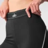 Airlift High-Waist Suit up Legging - Black/White