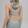 Airlift Light Speed Hooded Bra - Lunar Grey