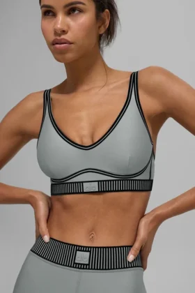 Airlift Line up Bra – Lunar Grey