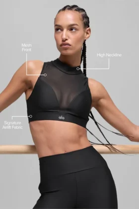 Airlift Mesh Infatuation Bra – Black