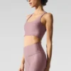 Airlift Sleek Bra Tank - Smoky Quartz