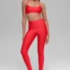 Airlift Winter Warm High-Waist Legging - Bright Red