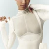 Airlift Winter Warm Mesh Ski Time Long Sleeve - Ivory