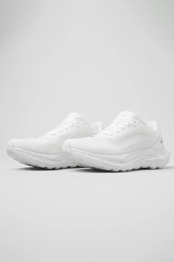 Alo Runner - White/White