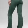 Alo Softsculpt 7/8 Foldover Flare Legging - Clover Green