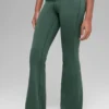 Alo Softsculpt Foldover Flare Legging - Clover Green