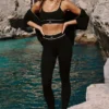 Alo Softsculpt High-Waist Amp It up Legging - Black