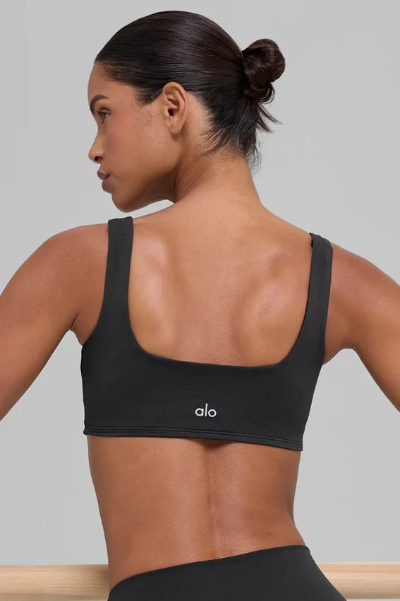 Alo Softsculpt Precision Bra - Black