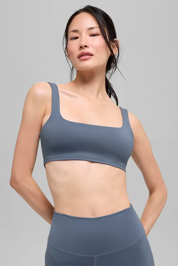 Alo Softsculpt Precision Bra - Bluestone