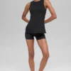 Alo Softsculpt Precision Full Length Bra Tank - Black