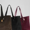 Alo Tranquility Tote - Bordeaux Suede