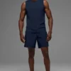 Alo Vapor Muscle Tank - Navy