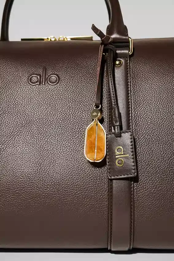 Alo Voyage Duffle - Espresso Leather