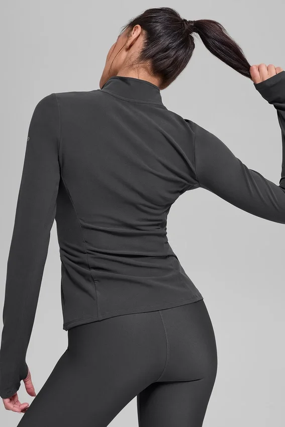 Alosoft 1/2 Zip Rapid Pullover - Anthracite