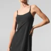 Breezy Tennis Dress - Black