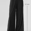 Breezy Wide Leg Pant (Long) - Black