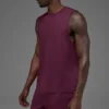 Conquer Muscle Tank - Burgundy