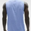 Conquer Muscle Tank - Provence Blue Heather