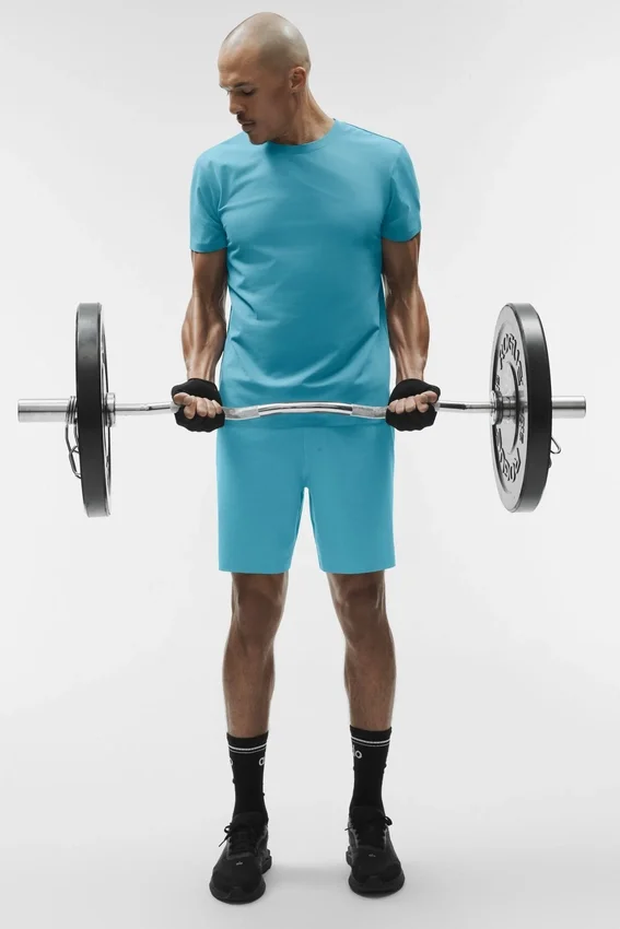Conquer Reform Crewneck Short Sleeve - Blue Breeze