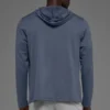 Conquer Reform Long Sleeve with Hood - Bluestone
