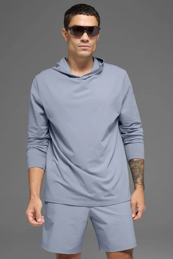 Conquer Reform Long Sleeve with Hood - Winter Frost