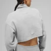 Cropped Serenity Coverup - Athletic Heather Grey