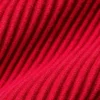 Denim Knit Mini Dress - Bold Red/Dark Bold Red