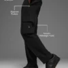 Double Take Cargo Pant - Black