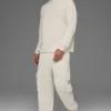 Double Take Long Sleeve 1/4 Zip - Bone