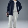 Edition Sueded Jacket - Navy