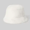 Faux Fur Bucket Hat - Ivory