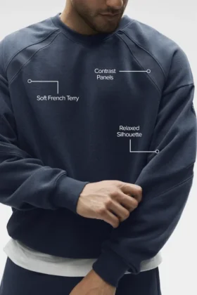 Field Crew Neck Sweatshirt – Navy