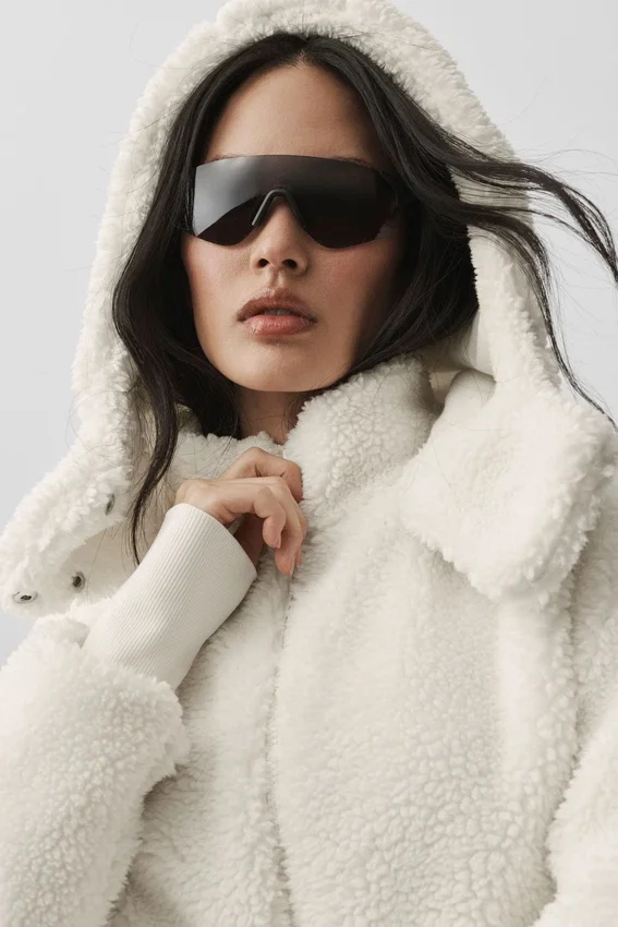 Foxy Sherpa Jacket - Ivory